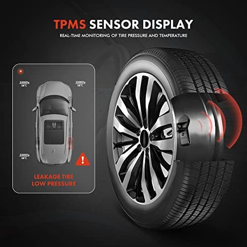 Сензори система за контрол на налягането в гумите Премиум-клас, съвместими с Volvo XC90 -2021 S80 V60 2015-2019 L4 2.0 L L5 2.5
