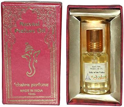 Парфюмерное масло Chakra Natural Attar Индийски парфюми Ittar Без алкохол 10 мл (момина сълза)