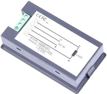 KNACRO DC 6,5-100V 20A Измерител на силата на тока, м енергия, тестер за постоянен ток, touch монитор, LCD дигитален дисплей