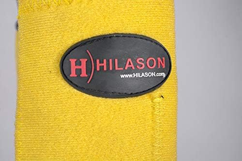 Чифт спортни обувки HILASON L M S Horse Front Leg Ultimate Жълт Черен