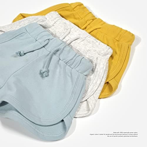 Спортни къси Панталони Teach Leanbh За Малки Момчета и Момичета от 3 Опаковки Памук цвят Soild с Завязками