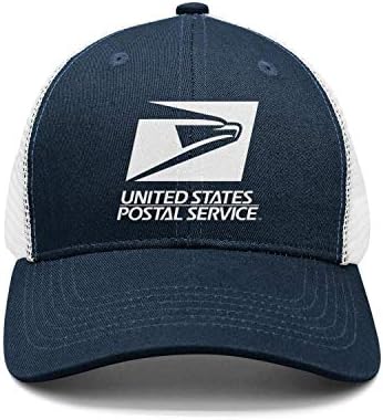 Мъжки Дамски Пощенска Шапка United States Service Eagle Регулируема Бейзболна Шапка На Шофьор На Камион Cap