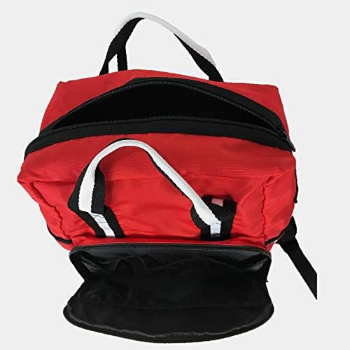 Чанта за Памперси LeSportsac Madison Раница Огнено-Червено с Един Размер