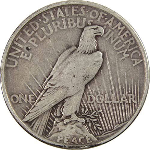 1921 Мирен долар F Fine 90% От Сребърни монети на САЩ на стойност 1 долар Коллекционный артикул: I3896