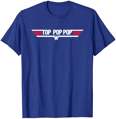 Върхова продуктова Тениска с Надпис Pop Pop Смешни Dad, Подарък за дядо си, за Деня на бащата