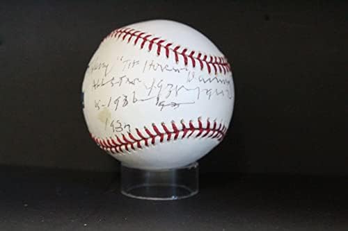 Бейзболен автограф, Хари Даннинга Auto PSA с автограф/DNA AM48609 - Бейзболни топки с автографи