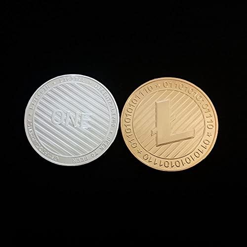 Litecoin Монета Райт Виртуална Възпоменателна Монета Litecoin Монета Мемориал Медал На Реплика Колекция Занаяти Магазини За Бижута, Подаръци