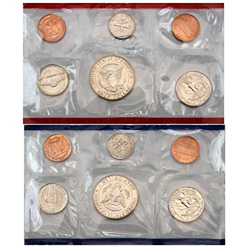 1995 Различни марки мента P & D Съединените Щати Монетен двор на САЩ 10 Монети, Без да се прибягва Набор от мента, Без да се прибягва