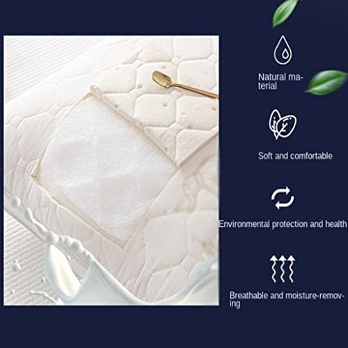 Възглавница QUUL, функционална стеганая възглавница от пера, предпазва спално бельо за шийния отдел на гръбначния стълб петзвезден хотел