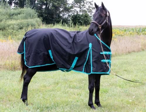 Дъждобран за коне Tech Equestrian 1200 Denier (водоустойчиви / Дишащи и ветрозащитный дъждобран за коне) Дишащ ДЪЖДОБРАН