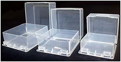 ToolUSA Stow-away Малки Пластмасови Кутии за съхранение от 3 части с Различни размери: TJ8730