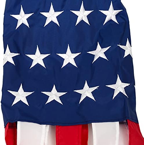 Ветровка с флага на сащ на 4 юли, Патриотични бижута Звезди и нашивки на САЩ, които са Устойчиви на избледняване Патриотични Вятърни чорапи