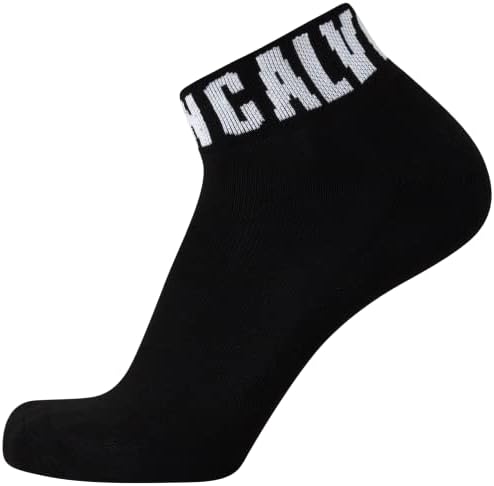 Мъжки Меки чорапи от Calvin Klein Quarter Чорапи (6 опаковки)