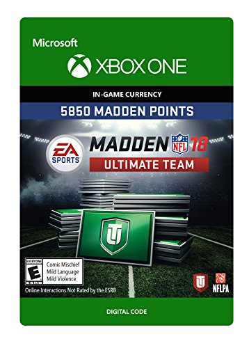 Мадън 18 - 5850 Точки Ultimate Team Points - Xbox One [Цифров код]