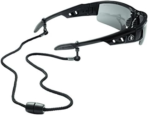 Шнур за очила Ergodyne Skullerz 3251 с веревочной покритие, Черен