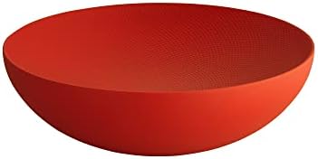 Двойна Декоративна купа Alessi, Един размер, червена