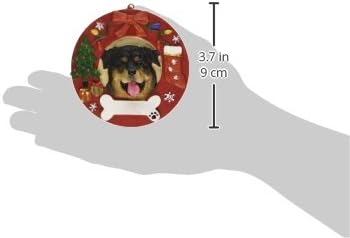 Ротвайлер На E&S Pets Персонализирани Коледна Украса