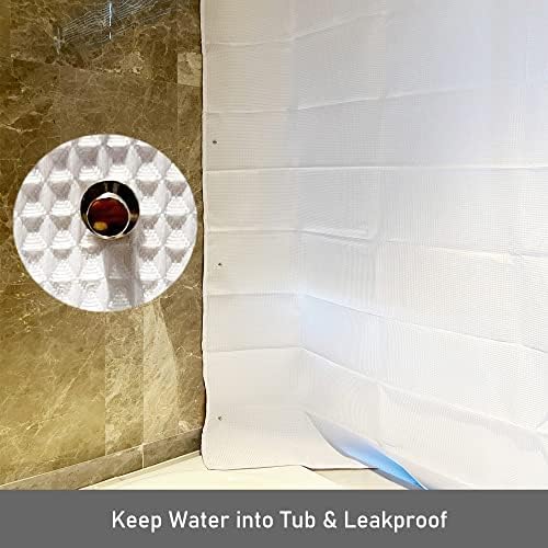 Странични магнити за завеси за душ, за да запази завеса затворена до стената - 8 бр Магнитни скоби за завеса отстрани от