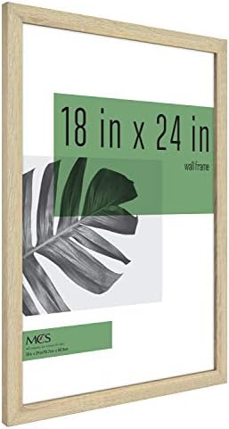 Рамка за галерии MCS Studio, Естествено дърво, 18 x 24, Единична
