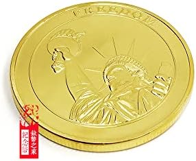 Колекция от медали за събитие 911 г., Американската Статуя на Свободата, Факелоносец, Позлатени монети