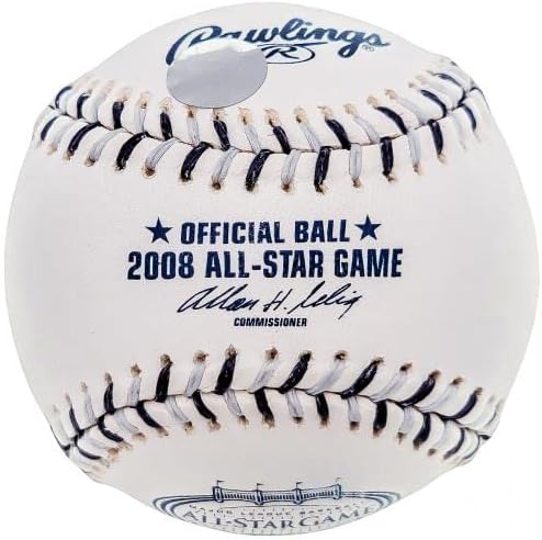 Официален бейзболен мач на звездите на 2008 г. Сиатъл Маринърс с автограф Итиро Сузуки Е Холографски инв 202263 - Бейзболни