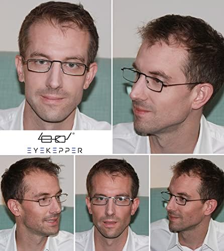Eyekepper Спестете 10% на 5 опаковки пури в ограничени бройки очила за четене за мъже и 5 опаковки ридеров на половин око +1,75
