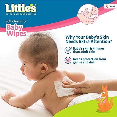 Меки почистване Бебешки кърпички Little's Little S