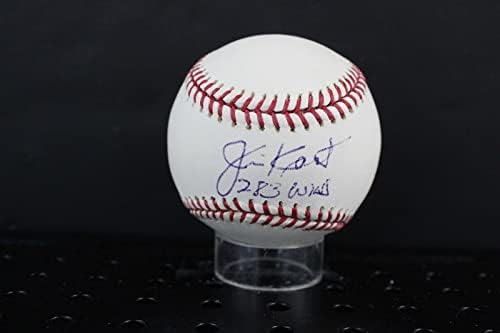 Автограф на Джим Каата (283 победа) в бейзбола Auto PSA/DNA AL88877 - Бейзболни топки с автографи