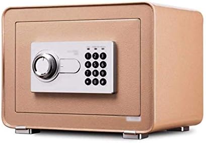 Сейф цифрова сигурност LUKEO, биометрични заключване за пръстови отпечатъци, сейф за съхранение на пари в стила на сейфа с цифрови