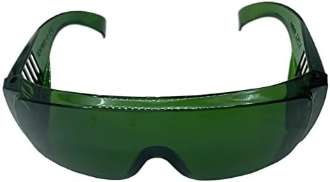 Лазерни Защитни Очила За Защита на Очите YAG UV Light IPL Типични 1064nm Лазерни Защитни очила Очила OD 4 + Зелен Цвят за Лазерно Гравиране,