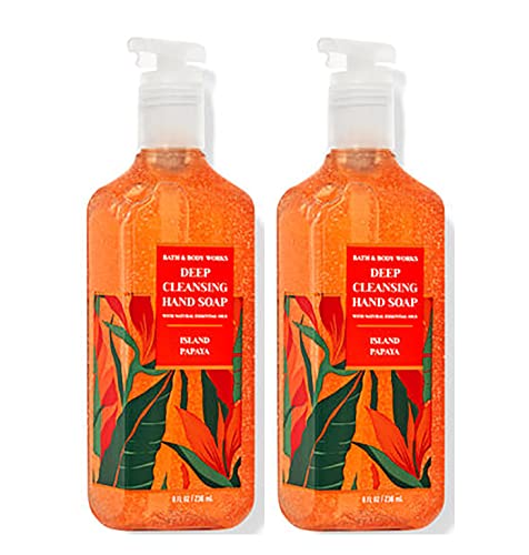 Сапун за ръце с Дълбоко Почистващ Гел Bath & Body Works от 2 Опаковки по 8 унции. (Слънчева светлина и лимони)