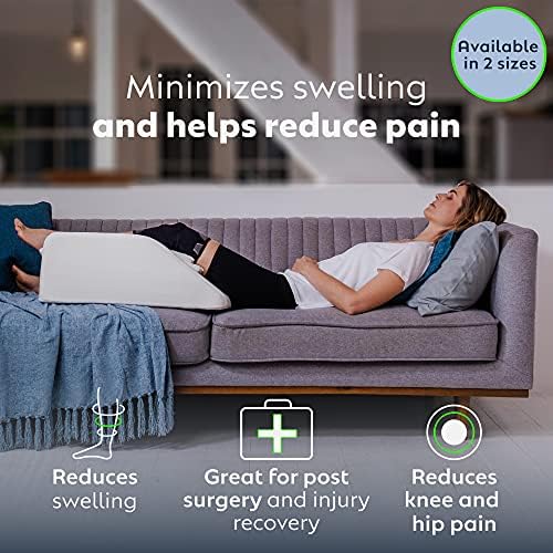 PureComfort - Регулируема опора за краката, колената, глезените и Възглавница за повдигане | Хирургия | Травма | Почивка | (Стандарт)