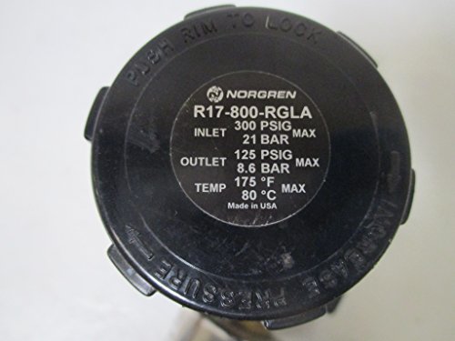 Регулатор на налягането Norgren R17-800-Rgla 300Psig 21 Бар Макс R17-800-Rgla