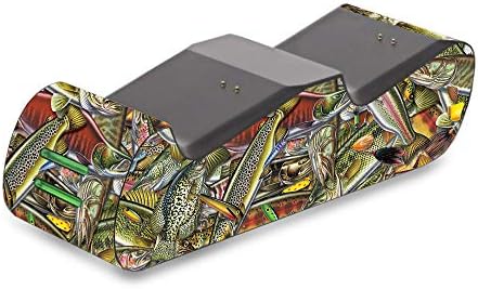Кожата MightySkins е Съвместим със зарядно устройство за контролер Fosmon Xbox - Рибка-пъзел | Защитно, здрава и уникална vinyl