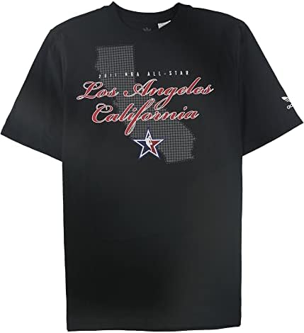 Мъжка тениска adidas 2011 All-Star Los Angeles Ca с графичен дизайн