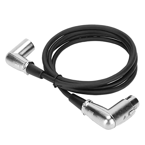 Микрофон кабел KUIDAMOS XLR за мъже и жени, Микрофон, кабел XLR 1,5 м с 3-контактни части за свързване, PVC DMX лампи, Микшерных