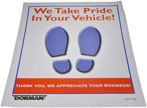 Dorman 9-2991 Хартиени Подложки за Еднократна употреба с размери 15 x 18 Инча, 250 опаковки