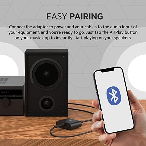 Belkin SoundForm Включва адаптер AirPlay 2 и приемник на Airplay 2 - Безжична гледане на устройства Apple на високоговорители Bluetooth