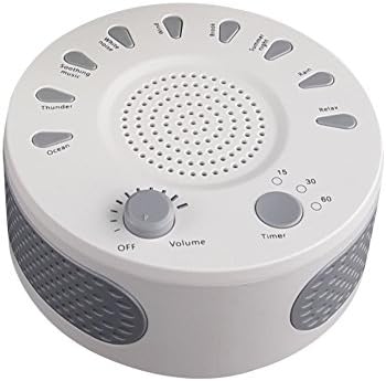 Машина за бял шум Unionway с девет звуците на бял шум и таймер сън, звук релаксационный апарат за по-добър сън, спокойствие и концентрация