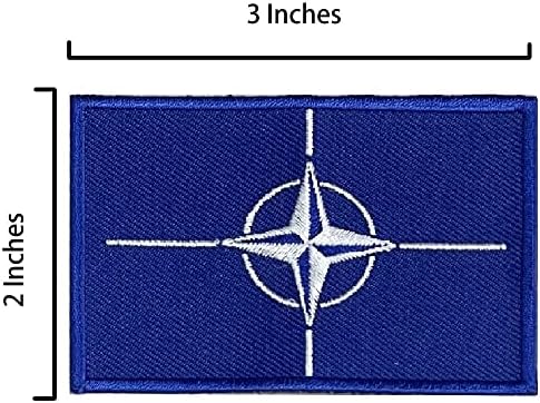 Тактически ивици A-ONE с шарките на НАТО + Жени-брошка в стил милитари стил на Люксембург, Пришивная нашивка за армейского екипировка,