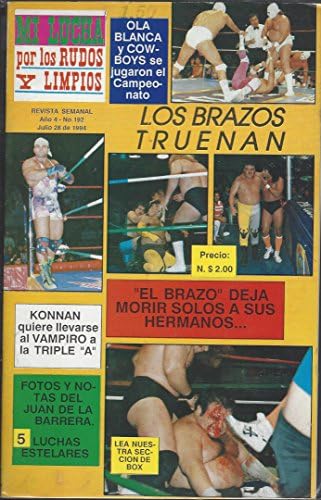 Mi Lucha por los Rudos y Limpios № 192 (1994) само на испански език