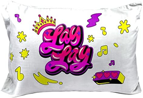 Nickelodeon That Girl Lay Lay Hey Ya ' ll 1 Единично реверсивная калъфка за възглавница - Двустранно детско Супер Меко спално бельо