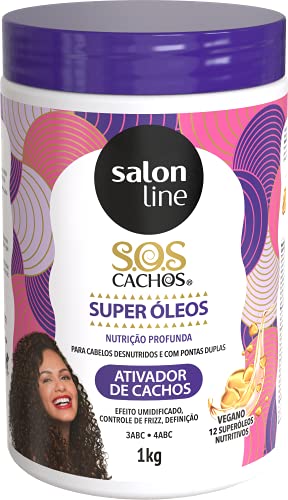 Салонная линия - Linha Tratamento (SOS Cachos) - Подхранващ съставка 1000 Грама - (Колекция Salon Line - Treatment (SOS Curls)