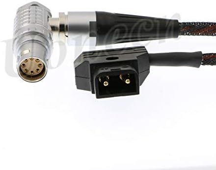 Uonecn Правоъгълен, 8-Пинов Конектор за Гъвкав захранващ кабел D-tap за мини-камера Arri Alexa