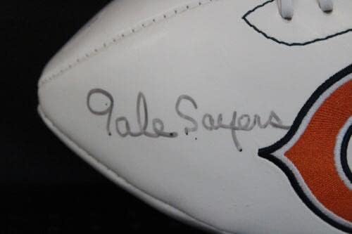 Гейл Сайръс Подписала Футболен Автограф Chicago Bears Auto JSA WP99108 - Футболни топки С Автографи