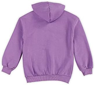 LOCO LOCO/ Hoody за момичета и юноши, Памучни Блузи, Пуловер с дълги ръкави, Фланелевый Пуловер с качулка, 9-15 Години