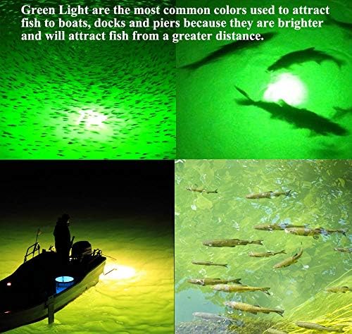 Taysing LED Потопяема Риболовен Светлина За Подводна Нощен Риболов, на Търсещия Crappie, Калмари, Лесна Стръв, Лодка, Сянка,