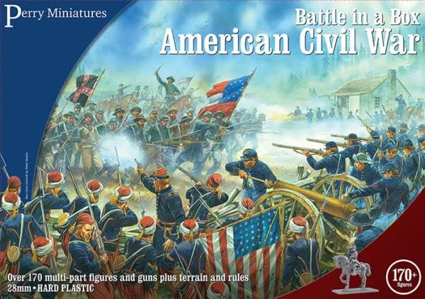 Миниатюри Пери Битка на Гражданската война в АМЕРИКА в Кутия