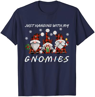 Просто Отишъл С Приятеля Си-Gnome, В Подходяща Коледна Тениска