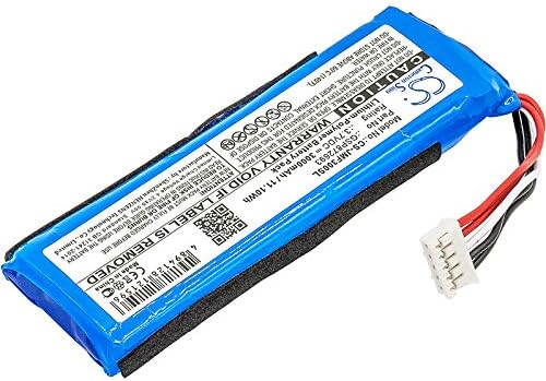 Литиево-полимерна батерия Cameron Sino 3000 ма за GSP872693, P763098 03, подходящ за Flip 3, JBLFLIP3GRAY